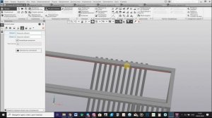 Сборка стеллажа в программе Компас 3D