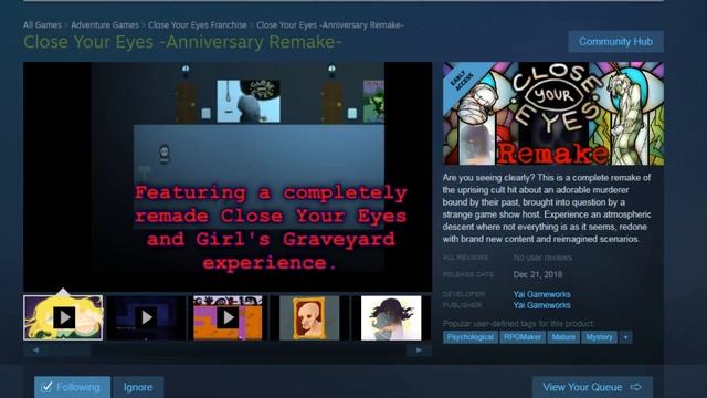 Close Your Eyes -Anniversary Remake- OUT NOW! смотреть онлайн