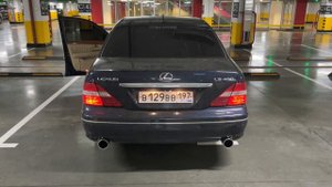Lexus ls430 выхлоп, exhaust