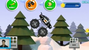 MAX LEVEL CUTE MONSTER TRUCK EVOLUTION! Max Level Jump & Speed in Monster Truck Game For Kids!
