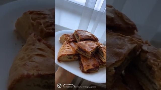 Пирог с вишней и с грецкими орехами ?