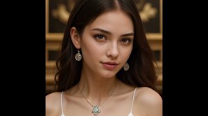 Украшения ИИ на прекрасных девушках. Нейросеть.