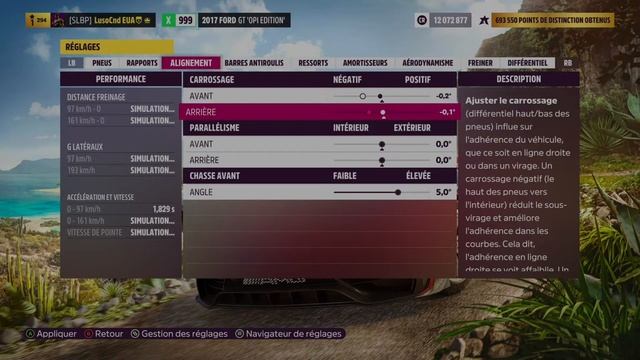 Forza Horizon 5 une Voiture Precomende 2017 Ford GT O.P.I Edition смотреть онлайн