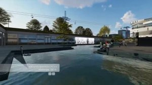 НАЛЬЧИК площадь Абхазии . Концепция Аквапарка архитектор Кулиев Сергей.