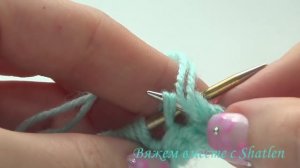 ЗАМЕЧАТЕЛЬНЫЙ УЗОР СПИЦАМИ ЁЛОЧКА!Легко и просто!Мастер-класс для начинающих. Елена Шатохина