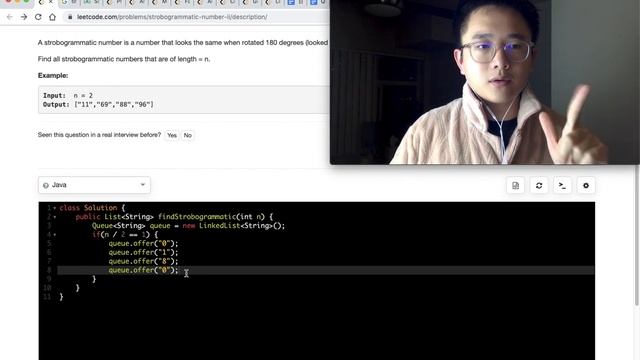 Strobogrammatic Number II - 30 min Java Coding Challenge смотреть онлайн