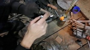 восход 3м - замена заднего колеса, замена тормозных накладок