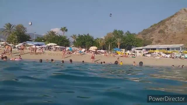 Что происходит на пляже "Клеопатра" в сентябре 2020 г..Турция.Аланья.🏝🏝🏝 смотреть онлайн