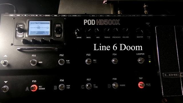 Heavy Guitar Tones - Line 6 POD HD500x - Hard Rock And Metal
