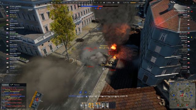 T-34 (1940) and КВ-1 (Л-11) War Thunder смотреть онлайн