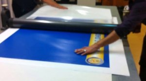 Холодная ламинация широкоформатной печати