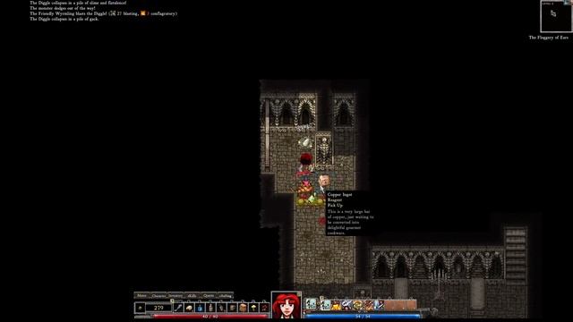 [Dungeons of Dredmor] Permadeath Going Rogue смотреть онлайн