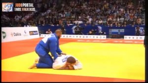 World Judo Championships Chelyabinsk 2014 o100kg KRAKOVETSKII Iurii (KGZ) - MEYER Roy (NED)