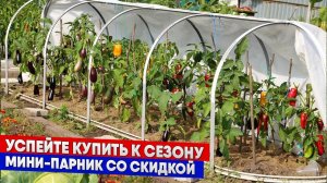 Успейте купить к сезону - мини-парник со скидкой