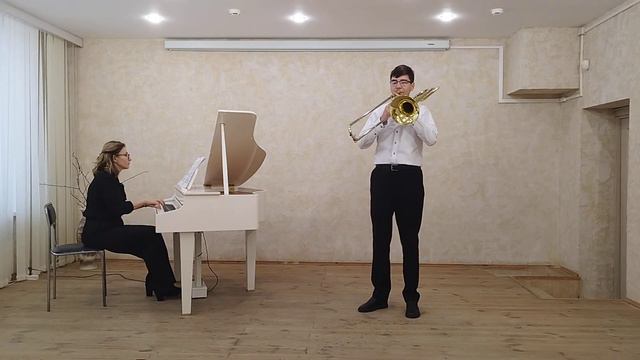 Мацкевич Даниил, тромбон, 16 лет, Детская школа искусств №1, г. Белгород смотреть онлайн