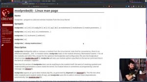 Modprobe Finally Gets This Basic Developer Feature