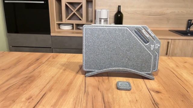 Набор разделочных досок из искусственного камня Mokosh, 2 шт, цвет соль и перец смотреть онлайн