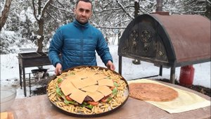ОГРОМНЫЙ БУРГЕР с МЯСОМ КАБАНА.