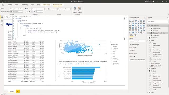 Dynamic Banding & Segmenting Example In Power BI Using DAX