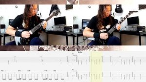 Carcass - Heartwork Guitar Playthrough (Tabs On Screen) (Drop B Tuning)