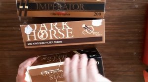 КОРИЧНЕВЫЕ СИГАРЕТНЫЕ ГИЛЬЗЫ