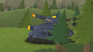 Мортира Фердинанд в окружении - Мультики про танки