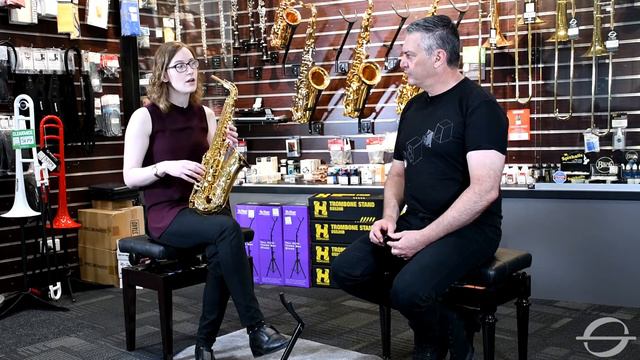 Yamaha YAS280 Alto Saxophone With Erin Royer смотреть онлайн