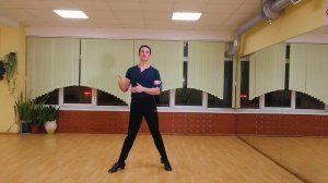 Шаги фигуры Веер Румба/ Веерная Позиция/ Открытый Хип-Твист/ Ход вперед с поворотом/ Стилистика