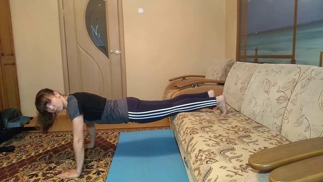 Отжимания с усложнением - 20 секунд смотреть онлайн