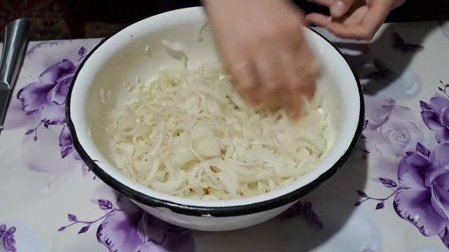 Пияз нан.Луковые лепёшки.?Будите готовить всю зиму!!!