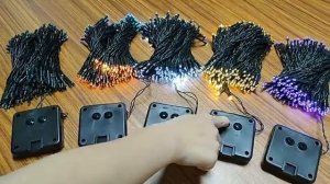 Гирлянда c солнечной батарее