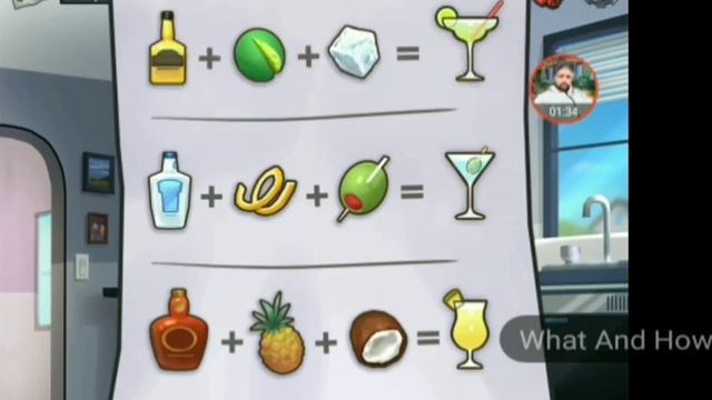 how to make margarita drink for Diane  In Summertime saga game | Formula of margarita drink