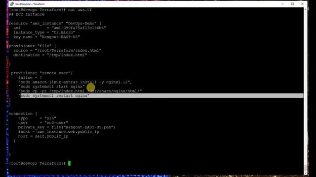 18. Terraform File Provisioner смотреть онлайн
