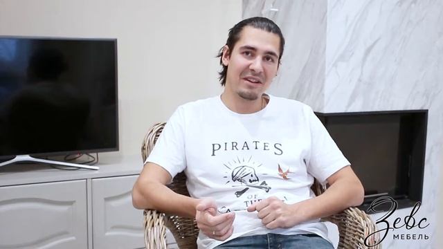 Отзыв об изготовлении под заказ гостиной,  г. Домодедово