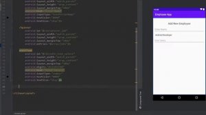 #2 Preparing Views | How to make an Employee App from scratch | Android(Java)