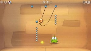 Cut the Rope - картонная коробка уровень 17