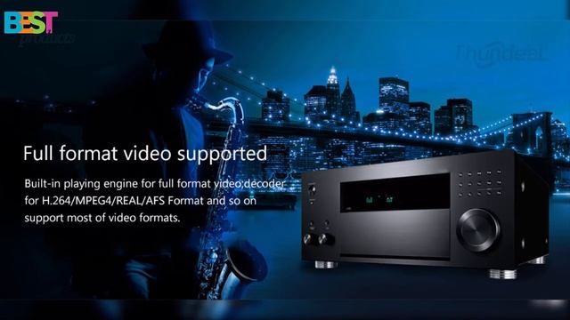 ThundeaL YG400 - 1200 lumen mini projector / USB/SD/VGA/HDMI/AV input / Maximum 1920x1080 resolutio