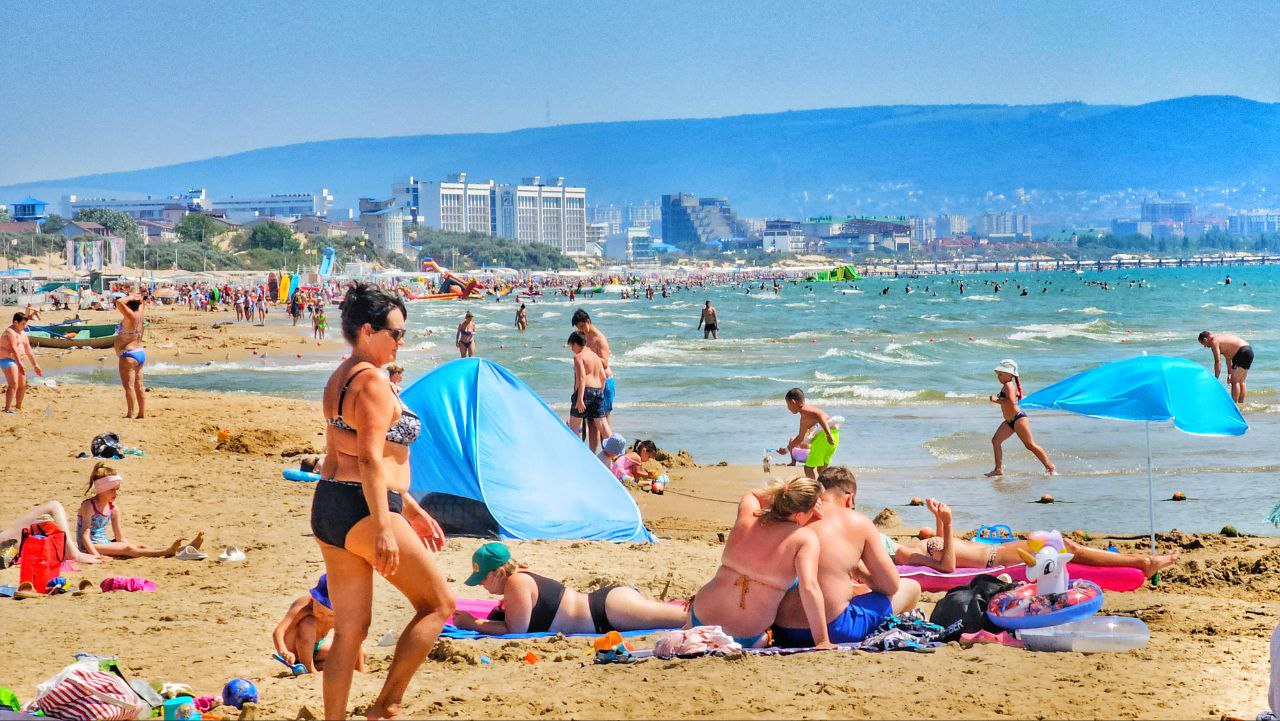 #Анапа ПЛЯЖИ ОПУСТЕЛИ - ГДЕ  ВСЕ? ДЖЕМЕТЕ СЕГОДНЯ. ПЛЯЖ ЛАГУНА - ЧТО ПО ЦЕНАМ?