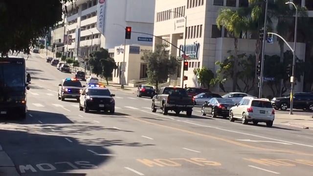 *RARE* LAPD GMC Yukon & Ford Explorer Responding смотреть онлайн