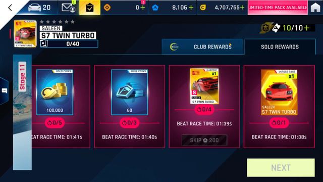 Asphalt 9 China | Saleen S7 TT Special Event Requirements & Rewards смотреть онлайн