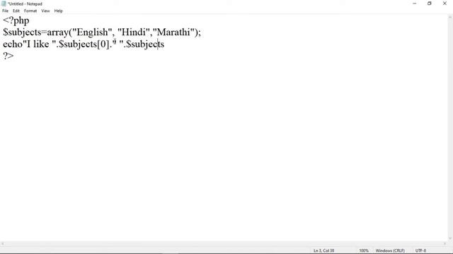PHP Arrays,Indexed arrays # Server side Scripting with PHP# 12th Science