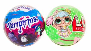 Китайский ЛОЛ ВАМПИРИНА Подделка Сюрпризов LOL Fake VAMPIRINA
