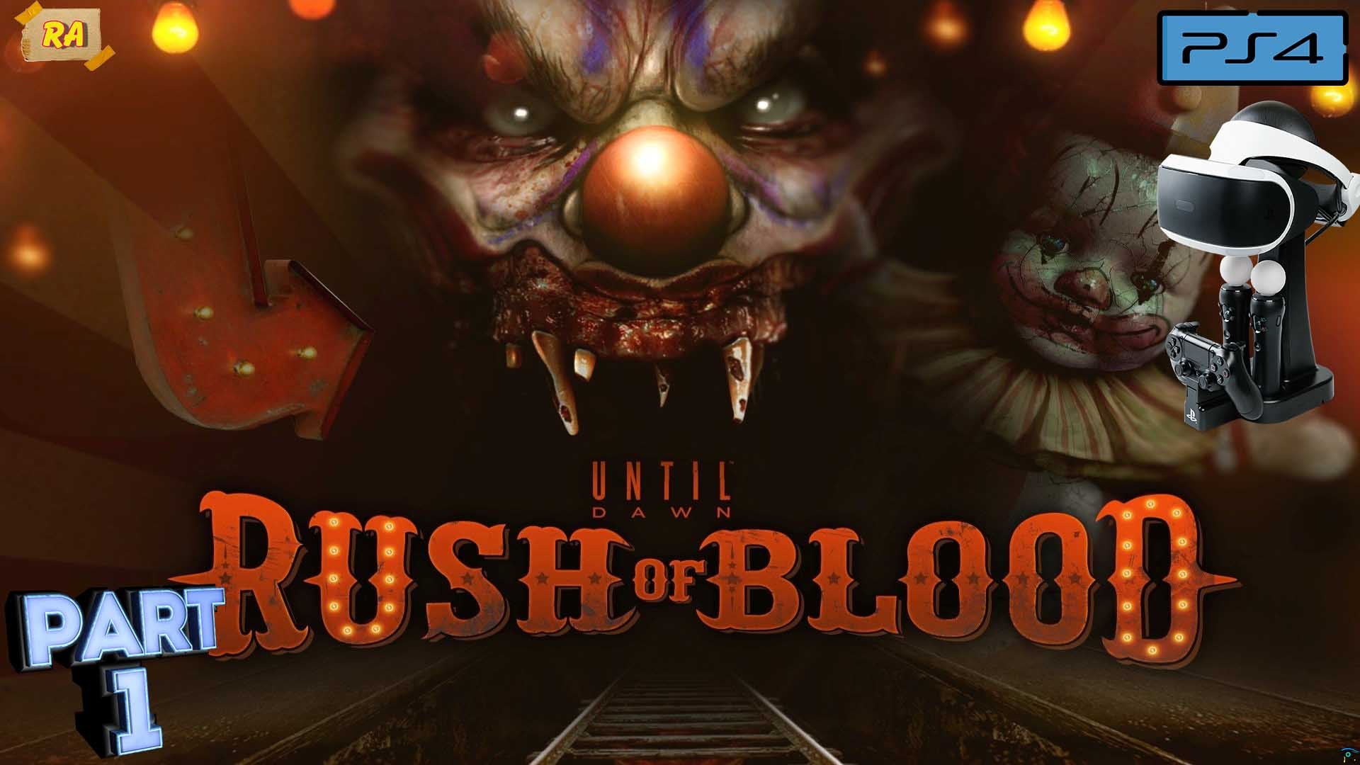 Until Dawn Rush of Blood - Дожить до рассвета в (PS4) VR  -= Часть 1=-