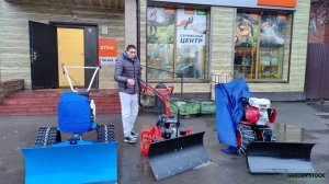 Отвал для мотоблока, для любого мотоблока!!! в магазине GardenStock.ru как им работать...