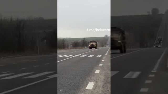 Очередная колонна MRAP Kirpi ВСУ где-то на Украине