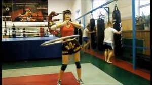 Irina Glotova - Training Muay Thai 23.07.2013 2)