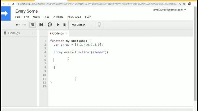Part 6 -How To Use Array.Every Array.Some in Array Appscript -JavaScript- Google Sheet- Hindi смотреть онлайн
