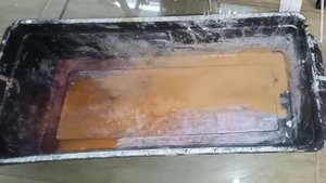 Покраска бумажных трубочек колером.