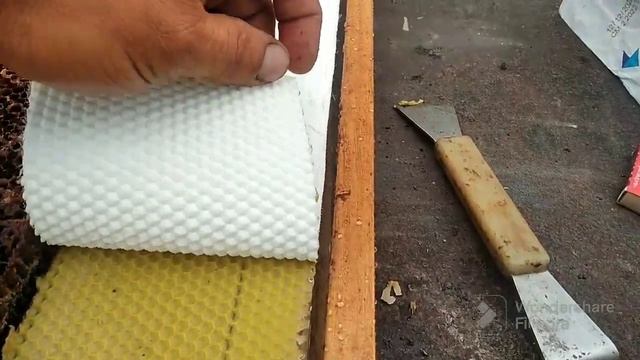 Восстановление рамок с сушью методом горячей накатки валиком. смотреть онлайн