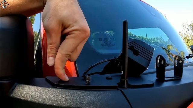 2022 2023 Ford Bronco Raptor Hood Mount Installation by M&R Automotive Light Pillars